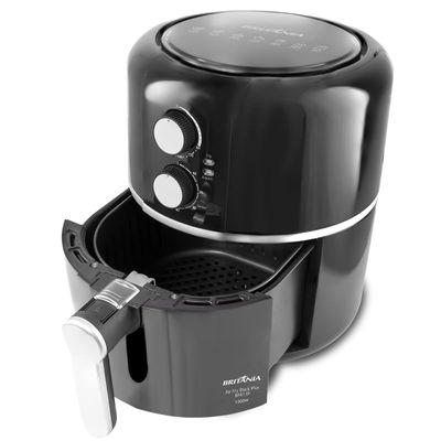 Fritadeira Air Fryer Britânia  4.5L Black Plus 1500W BFR13P 220V