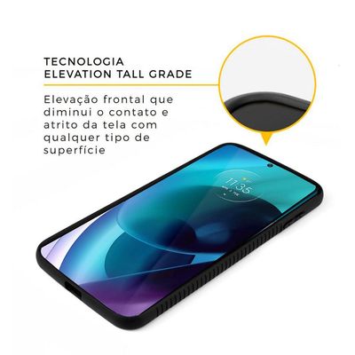 Capa case capinha para Motorola Moto G71 5G - Stronger Preta - Gshield