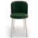 Cadeira Para Sala de Jantar Cozinha Estofada Gavi Arena L02 Couríssimo Verde Musgo - Lyam Decor