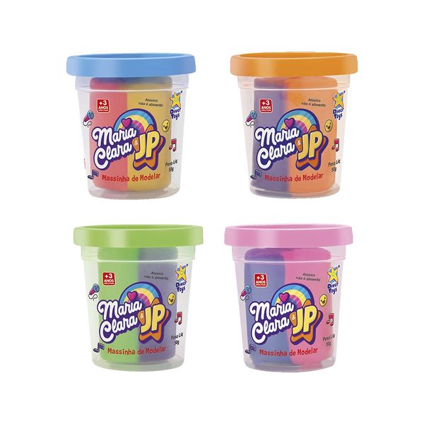 Massa de Modelar Divertoys Maria Clara e Jp 1 Unidade - Item Sortido Massa de Modelar Divertoys Maria Clara e Jp 1 Unidade - Item Sortido