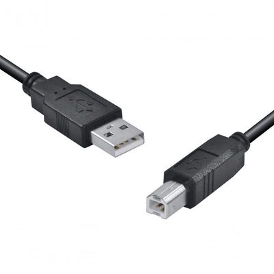 Cabo Usb Para Impressora A Macho X B Macho 2.0 - 3m Uambm-3