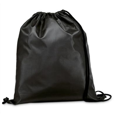 Mochila Saco Academia Esportiva Gym Bag Fitness Unissex Cordão Preto Único / Preto