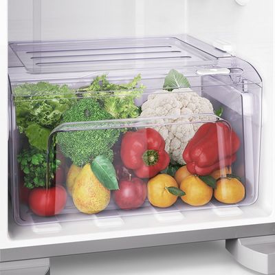Geladeira Electrolux Frost Free 400L Efficient Turbo Freezer Duplex Inox Look (DFX44) 127V