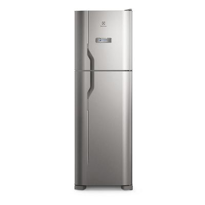 Geladeira Electrolux Frost Free 400L Efficient Turbo Freezer Duplex Inox Look (DFX44) 127V