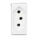 Tomada 2p+t 10 Ampères - Lg030 - Pial Tomada 2p + T 10a Pial Pop - Lg030 - Pial