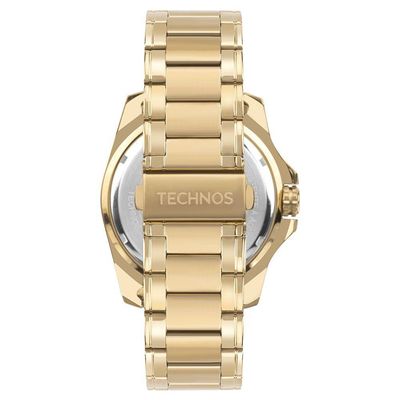 Relógio Technos Masculino Racer Dourado 2117lfo/1x