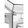 Rechaud Tramontina Retangular Inox Banho Maria Tampa Removível Com Fogareiro Cuba Gn 1-1 9 L