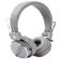 Fone De Ouvido Bluetooth Micro Sd Mp3 Rádio Fm Player - Cinza
