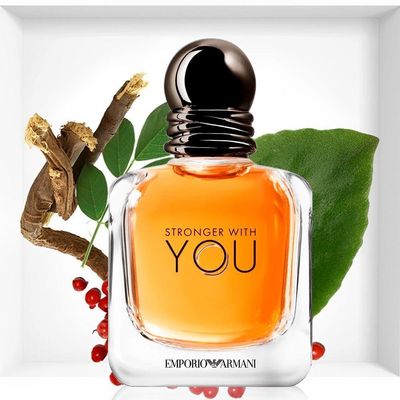Giorgio Armani Stronger With You Eau De Toilette - Perfume Masculino 100 Ml