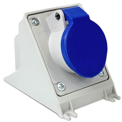 Tomada De Sobrepor 3p+t 32a 200-250v - N4209 - Steck Tom Sobrep.3p+t32a 200-250v 9h N-4209 Steck