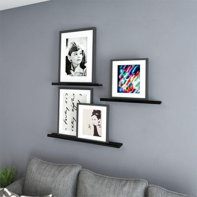 Porta Quadro 10 X 60 Cm Preto - Pq-1060-uv-pr - Multivisão