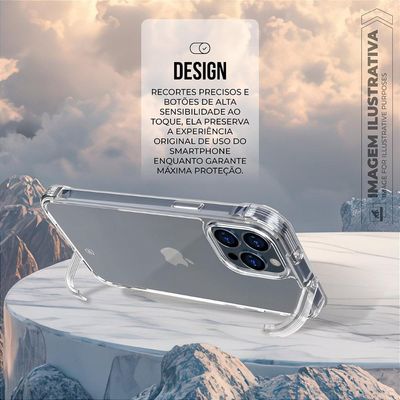 Capa case capinha para iPhone 15 - Lybrid - Transparente - Gshield