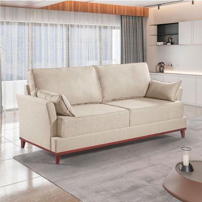 Sofa Living Martins M-189 - B-330 Linho Bege