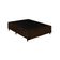 Cama Box Viúva Suede Loja Xerife Marrom 40x128x188