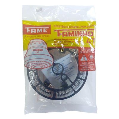 Resistência Exclusiva Para Ducha Faminho 4 Temperaturas 127 Volts 5400 Watts - 3862 - Fame