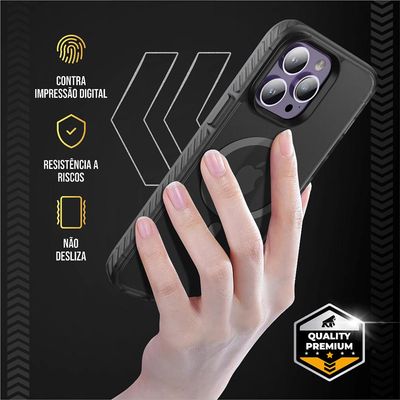 Capa MagSafe Pro para iPhone 16 Pro Max - Preta - Gshield