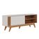 Rack Bancada Otawa Com Mesa De Centro Jeri Off White Freijó - Colibri
