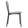 Cadeira Estofada Para Sala De Jantar Azuri Preto C01 Courino Off White - Lyam Decor