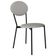 Cadeira Estofada Para Sala De Jantar Azuri Preto C01 Courino Off White - Lyam Decor