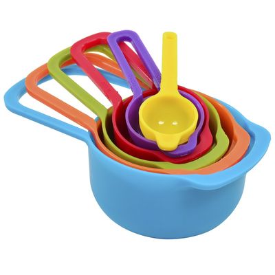 Colheres Medidoras para Receitas com 6 Unidades Plastica