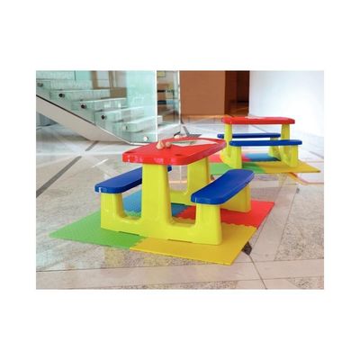 Mesa Infantil Picnic Colorida Em Polipropileno Tramontina