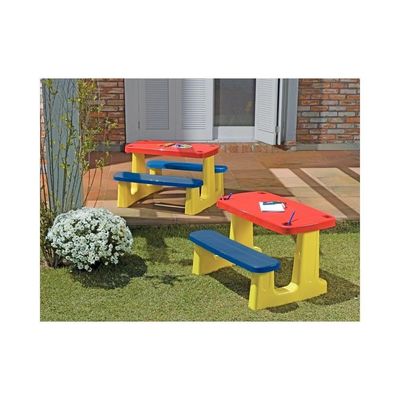 Mesa Infantil Picnic Colorida Em Polipropileno Tramontina