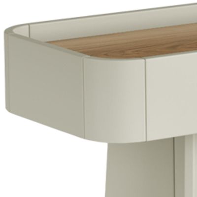 Aparador Para Sala De Estar Orgânico Industrial Alef I03 Louro Luna Dourado - Lyam Decor
