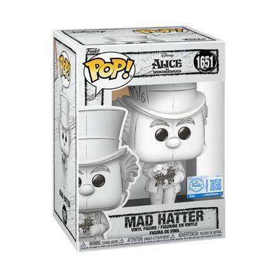 Boneco Funko Pop! Exclusivo Disney Esboços Chapeleiro Maluco