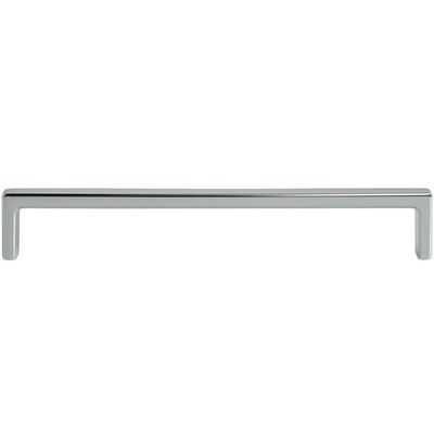 Kit 6 Puxadores Alça para Móveis 192mm Níquel Escovado Torralba para Gavetas Armários Guarda-Roupas