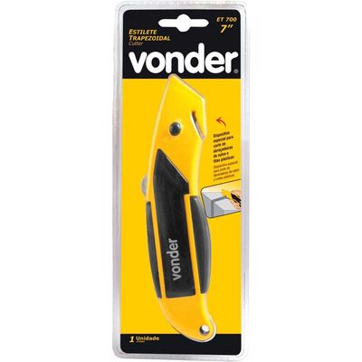 Estilete Trapezoidal 7" Vonder