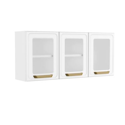 Cozinha Compacta 100% Aço 2 Gavetas Bella Branco Bertolini - Branco Branco