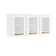 Cozinha Compacta 100% Aço 2 Gavetas Bella Branco Bertolini - Branco Branco