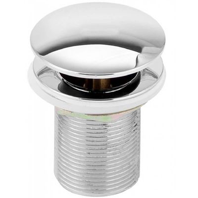 Válvula Click Cromada Para Tanque - 770177 - Stoc