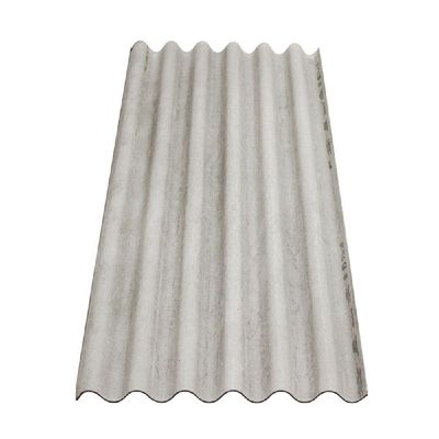 Telha Fibrocimento Ondulada 366x110cm 6mm Cinza - 220163665 - Brasilit