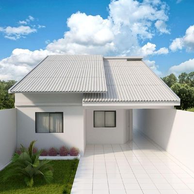 Telha Fibrocimento Ondulada 366x110cm 6mm Cinza - 220163665 - Brasilit