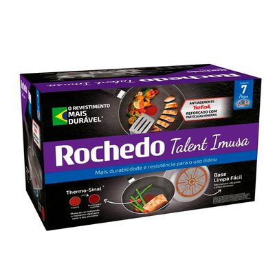 Conjunto de Panelas 7 peças AA  Talent Imusa Rocchedo