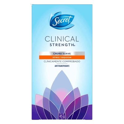 Secret Clinical Strength Crema Suave Powder Protect - Desodorante 45g