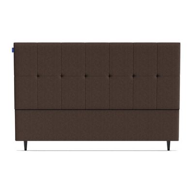 Cabeceira Piave Linho Marrom Queen (8x160x120) - Ortobom