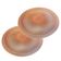Jogo Americano 2 Peças Mesa Posta Mesa Redondo Linha Luxo Tamanho Grande Modelo Lotus em PVC Rose