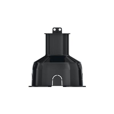 Embutido De Solo Led Stella S.ground 3w Com Caixa De Instalação Bivolt Preto 3000k Luz Amarela