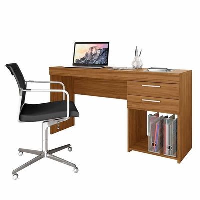 Mesa Escrivaninha De Escritório NT2070 Office Notável Branco