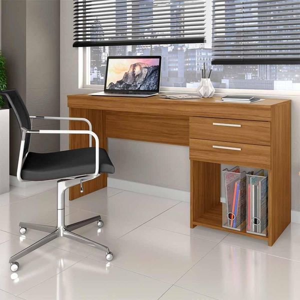 Mesa Escrivaninha De Escritório NT2070 Office Notável Branco