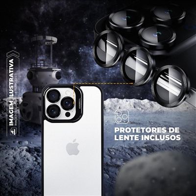 Capa para iPhone 16 Plus - Gravity Preta - Gshield