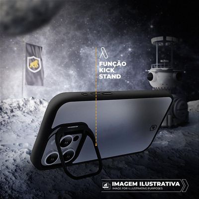 Capa para iPhone 16 Plus - Gravity Preta - Gshield