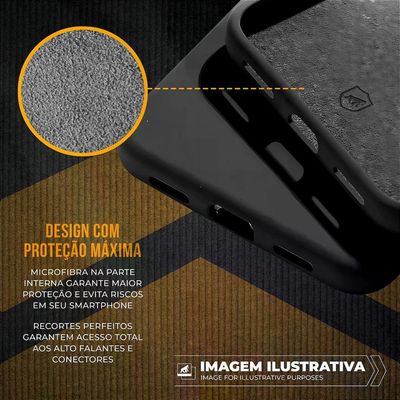 Capa para iPhone 17 Pro Max - Silicon Liquid Magsafe - Preta - Gshield