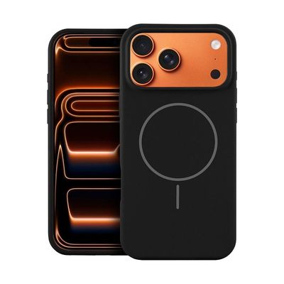 Capa para iPhone 17 Pro Max - Silicon Liquid Magsafe - Preta - Gshield