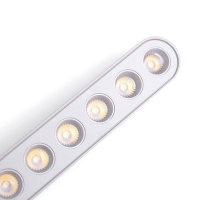 Módulo Led Para Trilho Magnético Nordecor Pro Magnetic Track Kay 6700 12W Irc 90 48v 3000K Luz Amarela