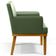Poltrona Decorativa Para Sala De Estar E Recepção Beatriz W01 Facto Verde Musgo - Lyam Decor