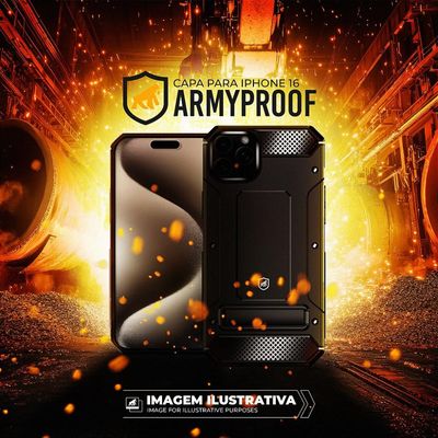 Capa para Samsung Galaxy S25 Plus - ArmyProof - Gshield
