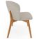 Kit 04 Cadeiras de Jantar e Estar Living Estofada Mia L02 Linho Bege - Lyam Decor